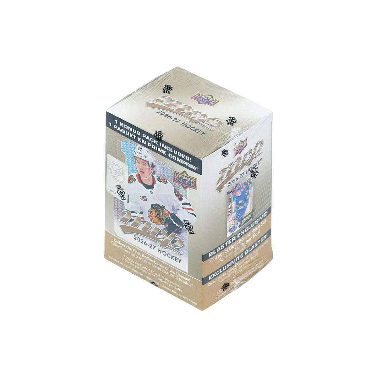 2026/27 Upper Deck MVP Hockey Blaster 20-Box Case