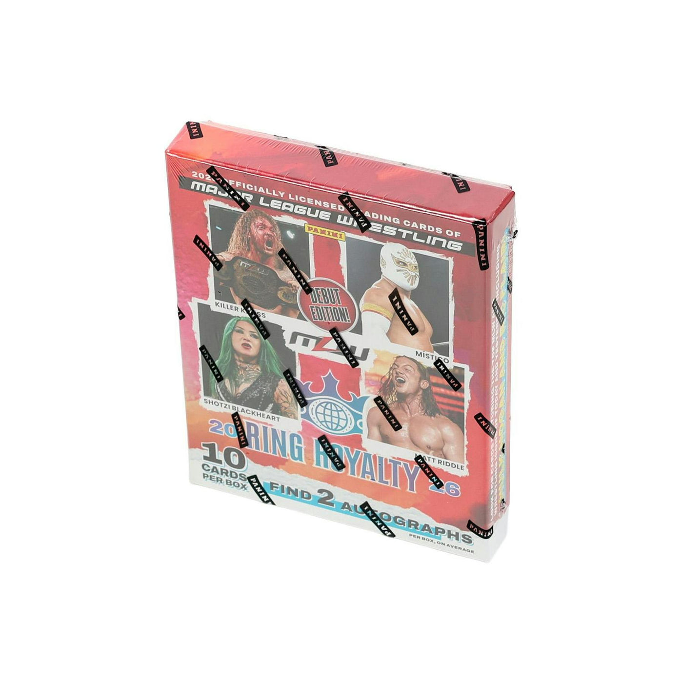 2026 Panini Ring Royalty Major League Wrestling Hobby 16-Box Case