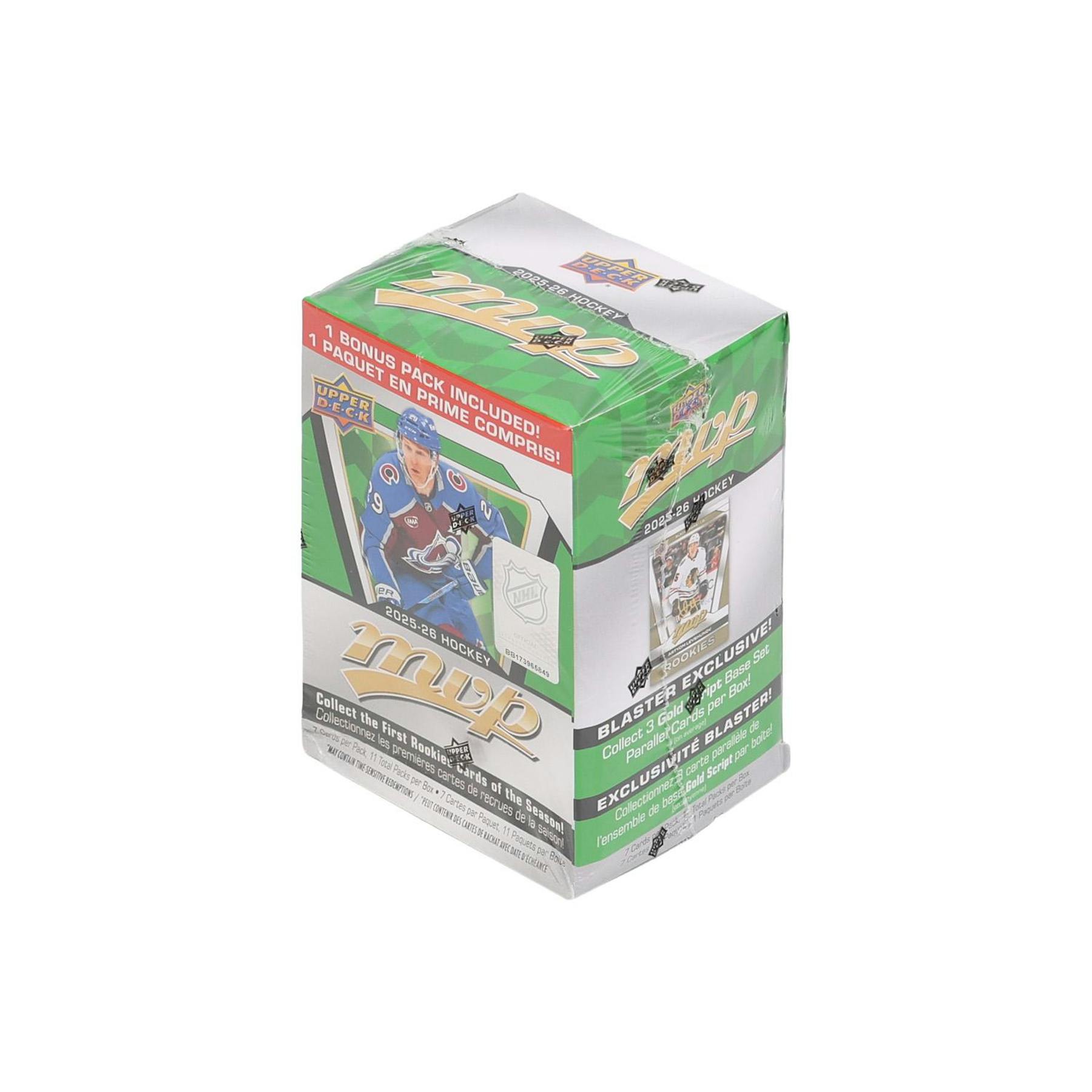 2025/26 Upper Deck MVP Hockey Blaster Box