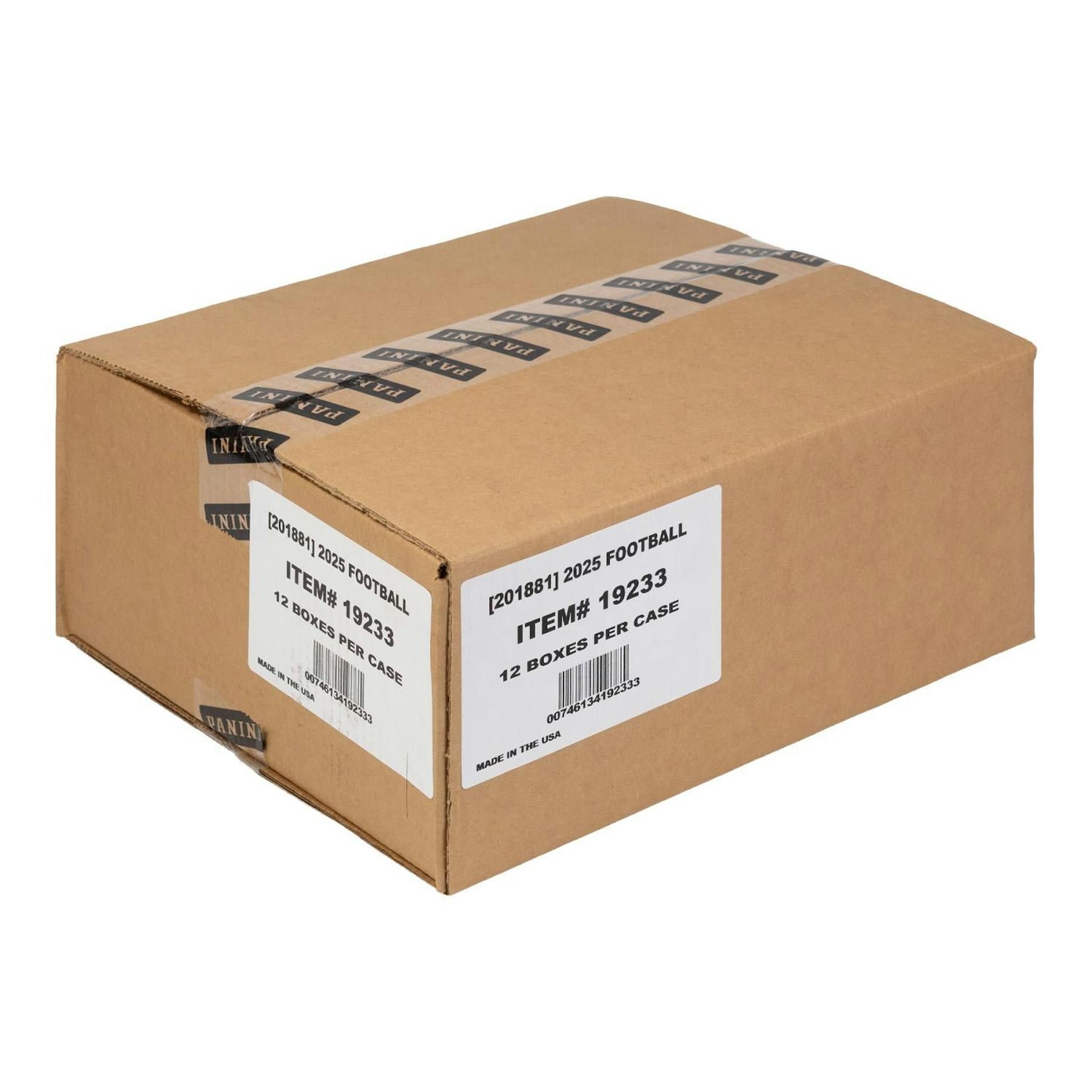 2025 Panini Donruss Optic Football Hobby Preferred 12-Box Case