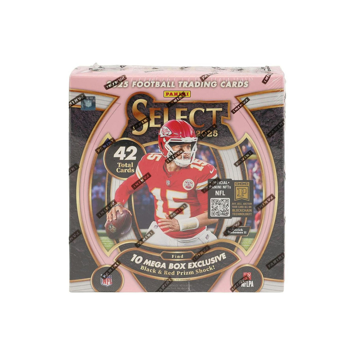 2025 Panini Select Football Mega Box (Black & Red Prizm Shock Parallels!)