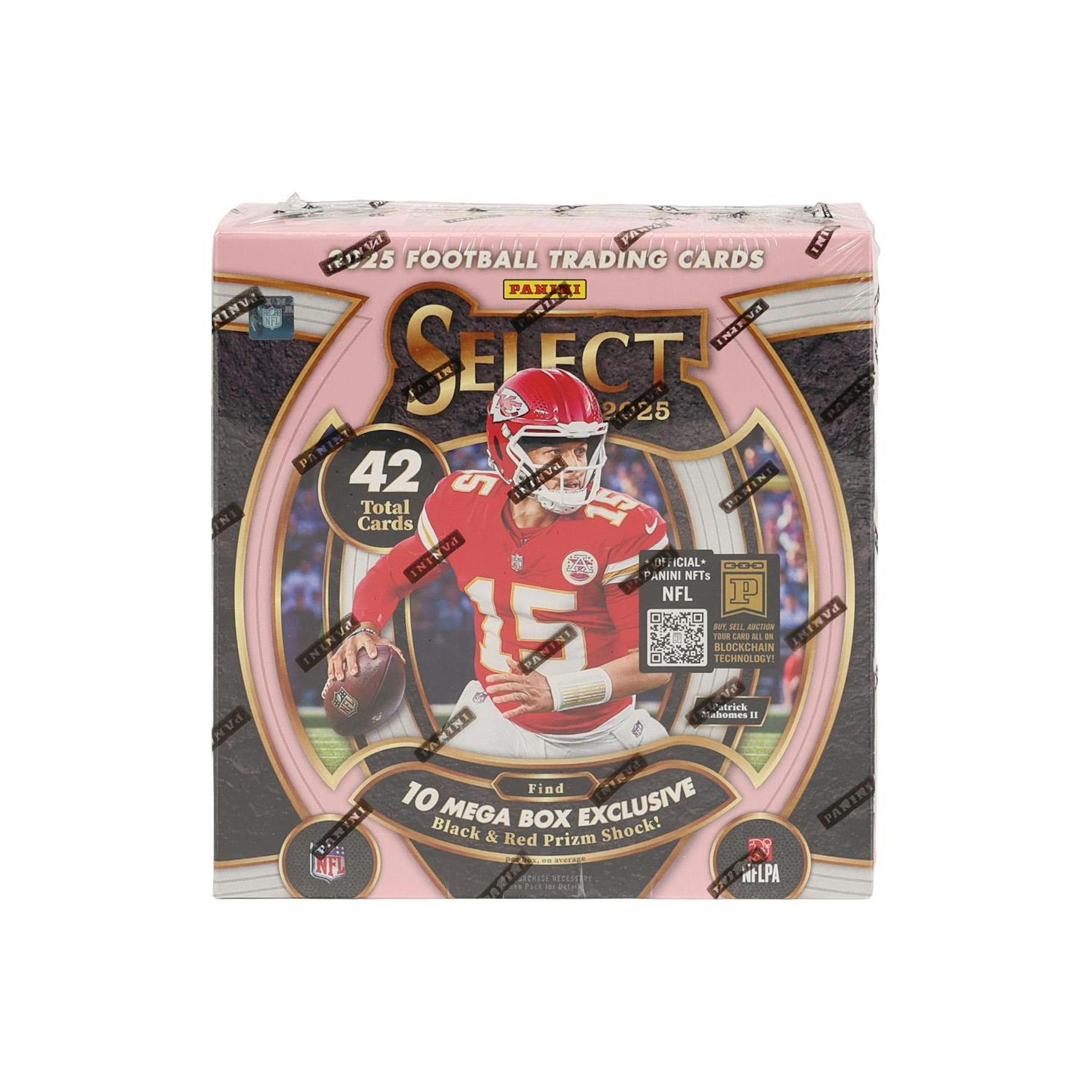 2025 Panini Select Football Mega Box (Black & Red Prizm Shock Parallels!)