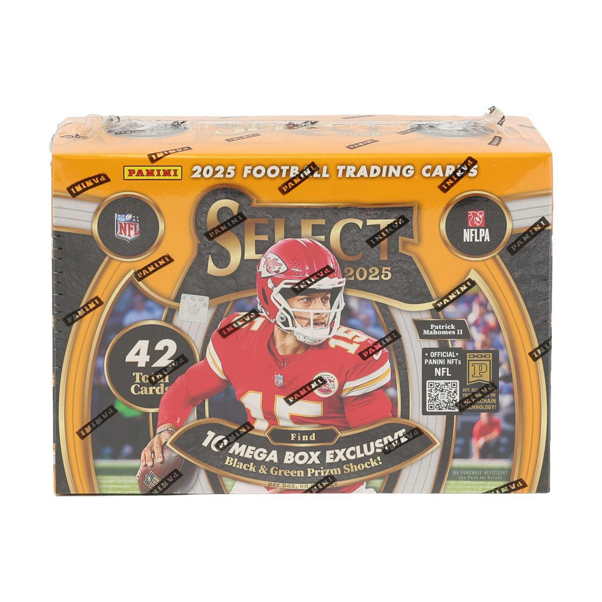 2025 Panini Select Football Mega Box (Black & Green Prizm Shock Parallels!)