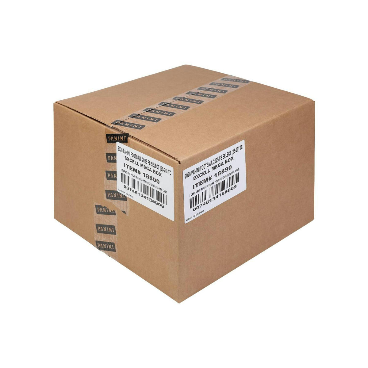 2025 Panini Select Football Mega 20-Box Case (Black & Green Prizm Shock Parallels!)