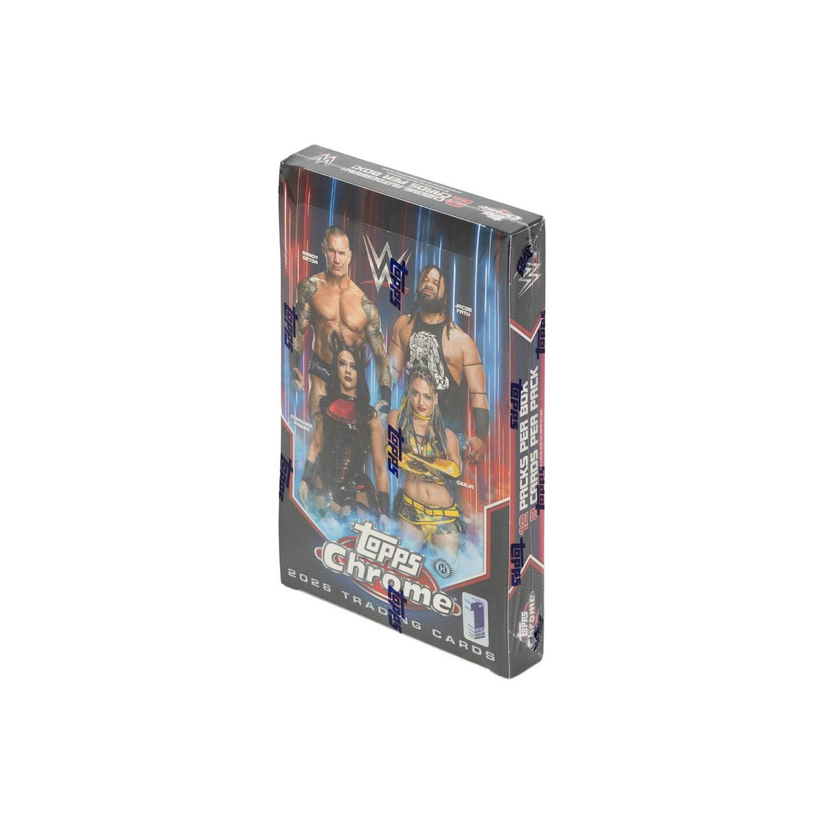 2026 Topps Chrome WWE Wrestling First Day Issue Hobby Box