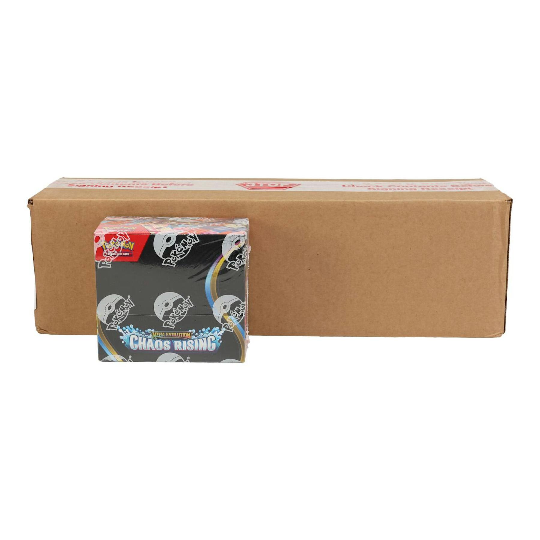 Pokemon Mega Evolution: Chaos Rising Booster 6-Box Case