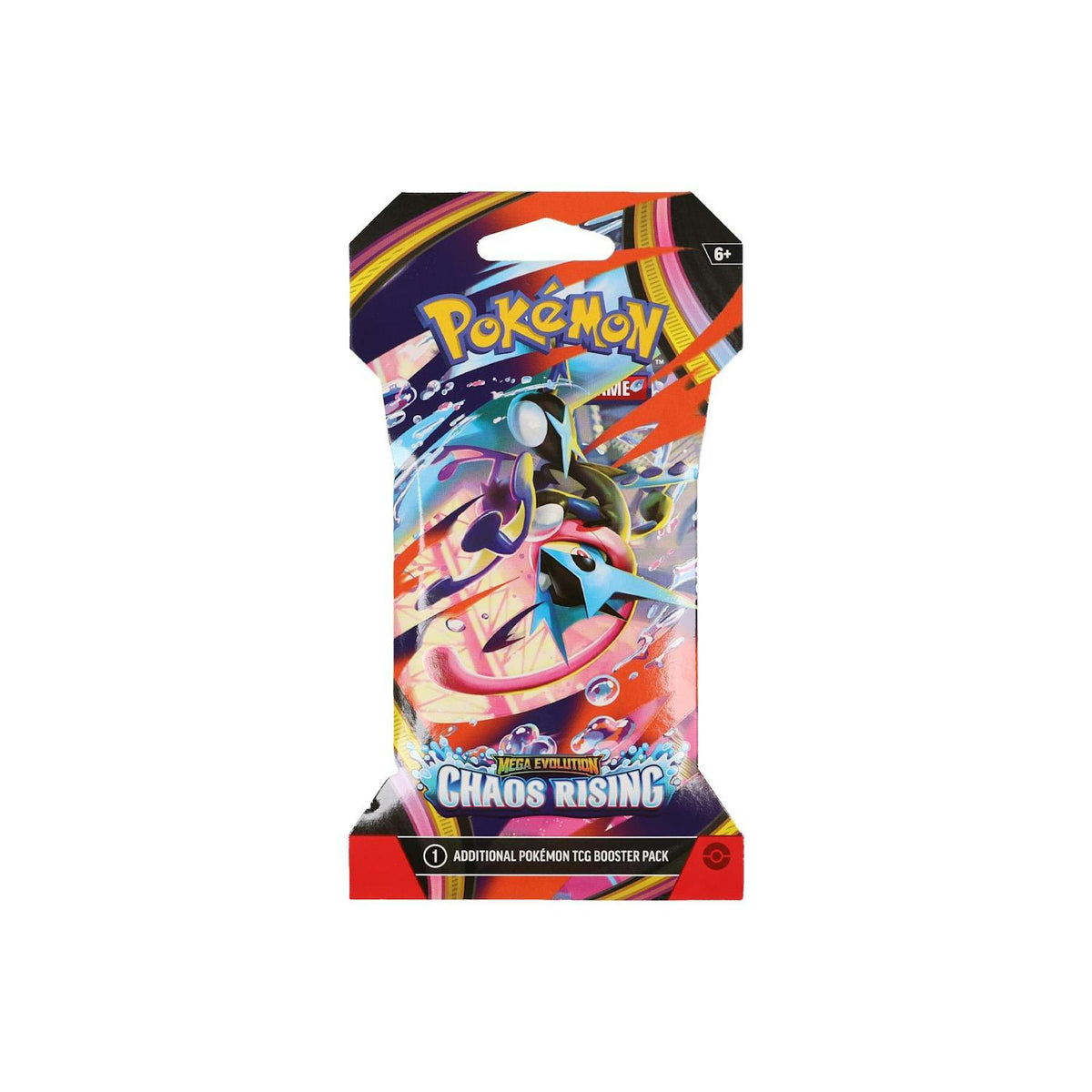Pokemon Mega Evolution: Chaos Rising Sleeved Booster 144-Pack Case