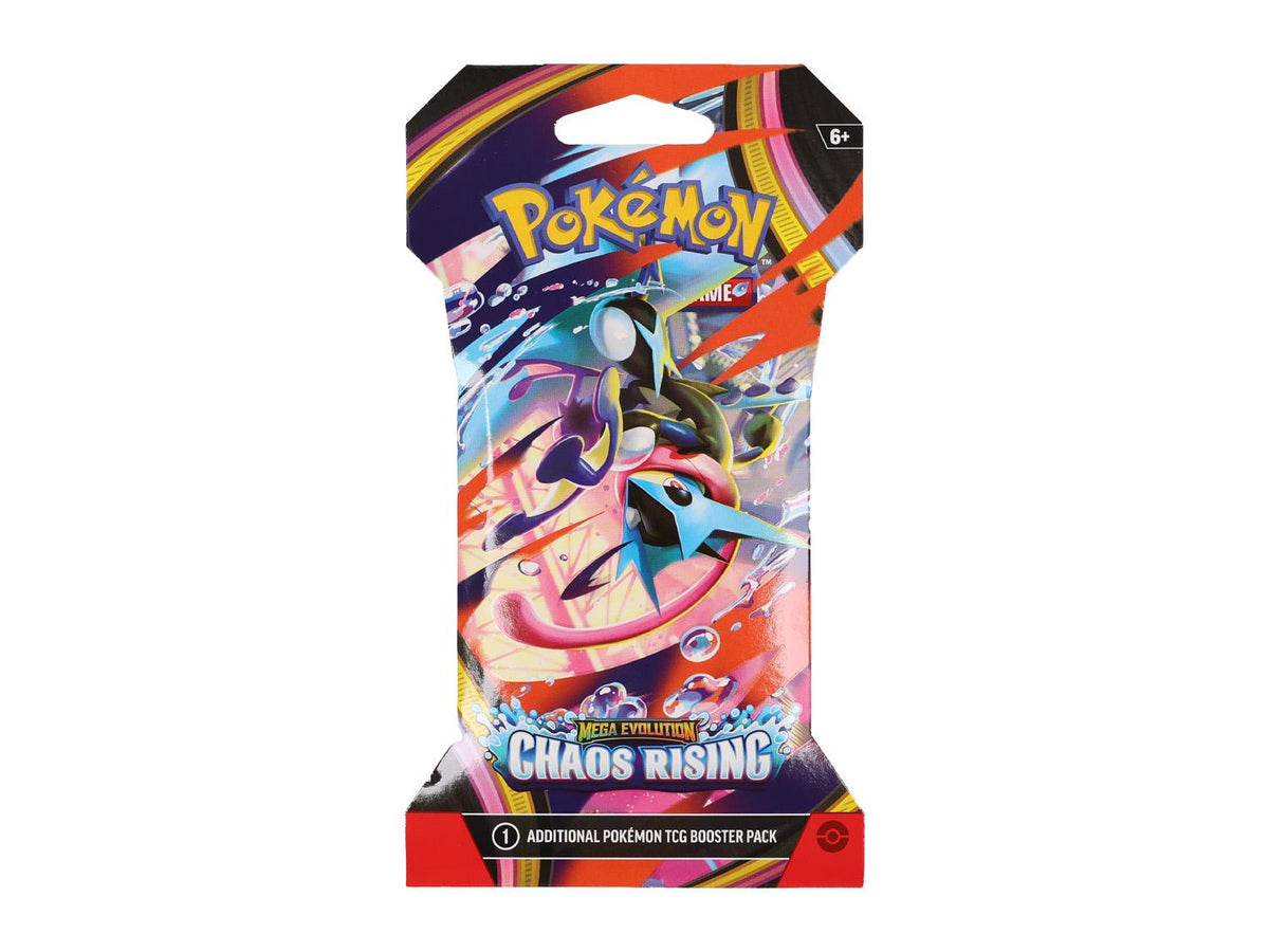 Pokemon Mega Evolution: Chaos Rising Sleeved Booster Pack