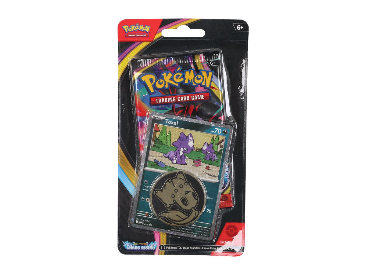 Pokemon Mega Evolution: Chaos Rising Checklane Blister