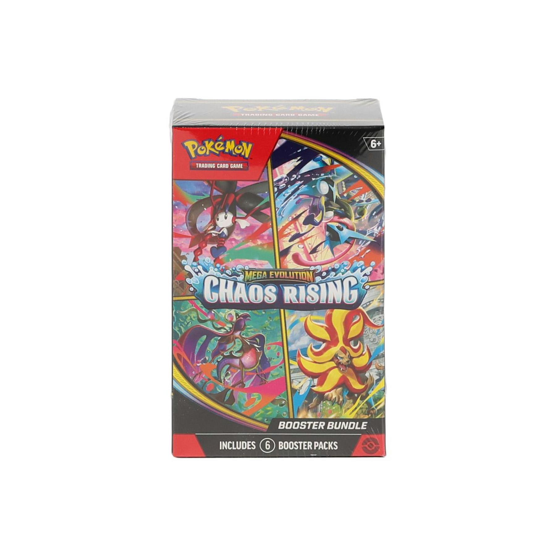 Pokemon Mega Evolution: Chaos Rising 6-Pack Booster Bundle