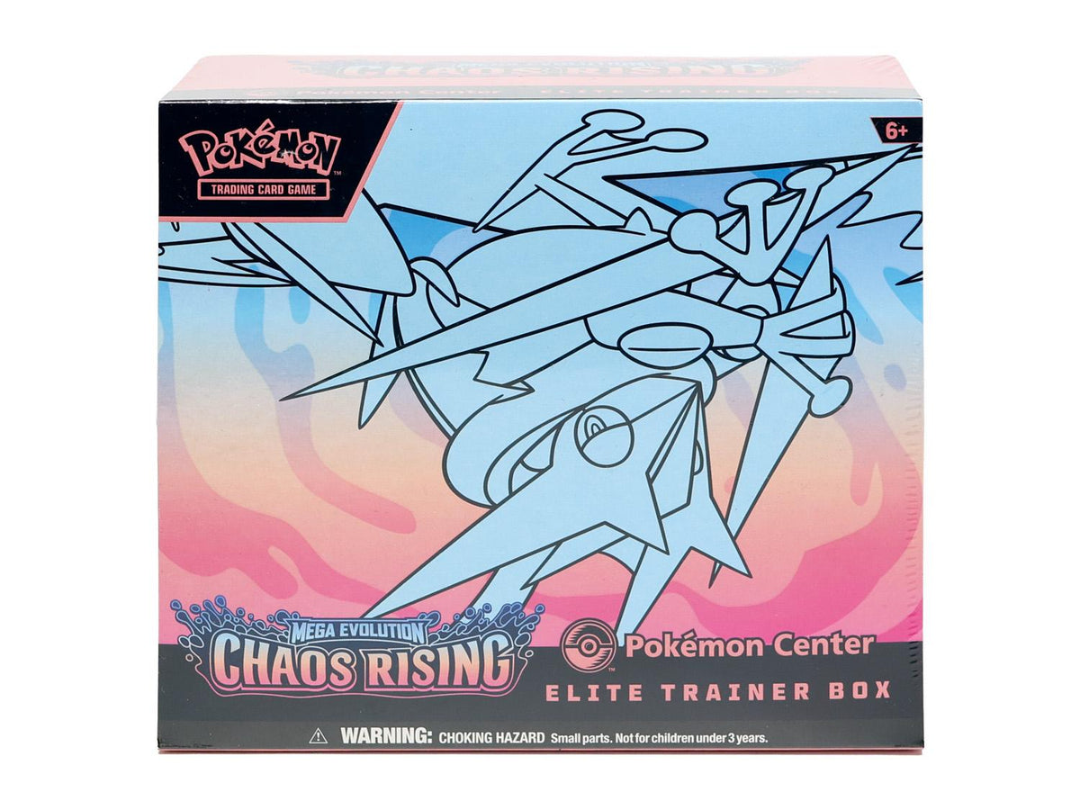 Pokemon Mega Evolution: Chaos Rising Pokemon Center Exclusive Elite Trainer Box