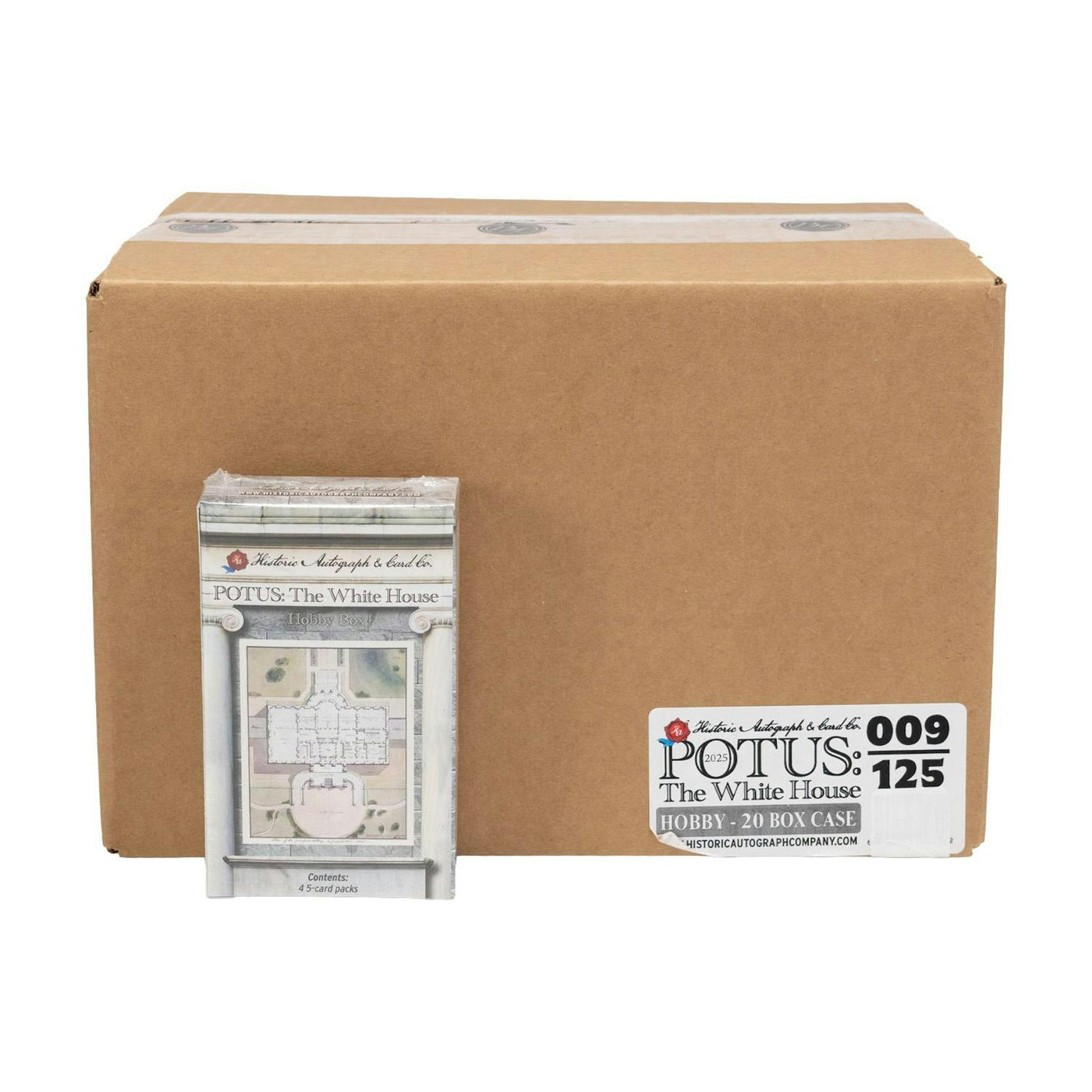 2025 Historic Autographs POTUS: The White House Hobby 20-Box Case