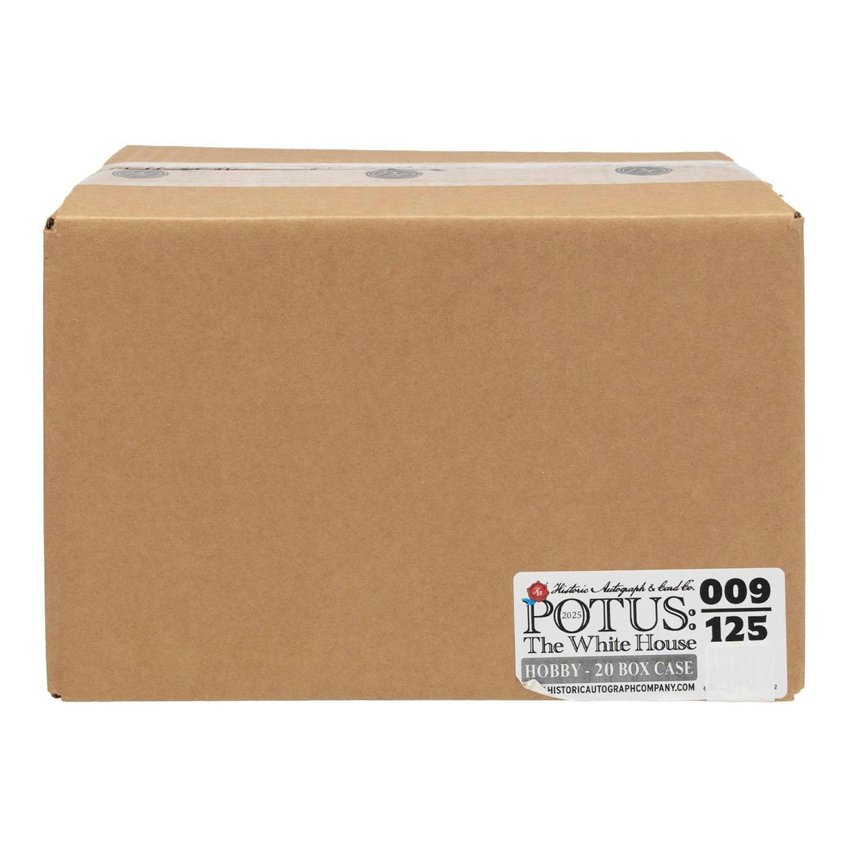 2025 Historic Autographs POTUS: The White House Hobby 20-Box Case