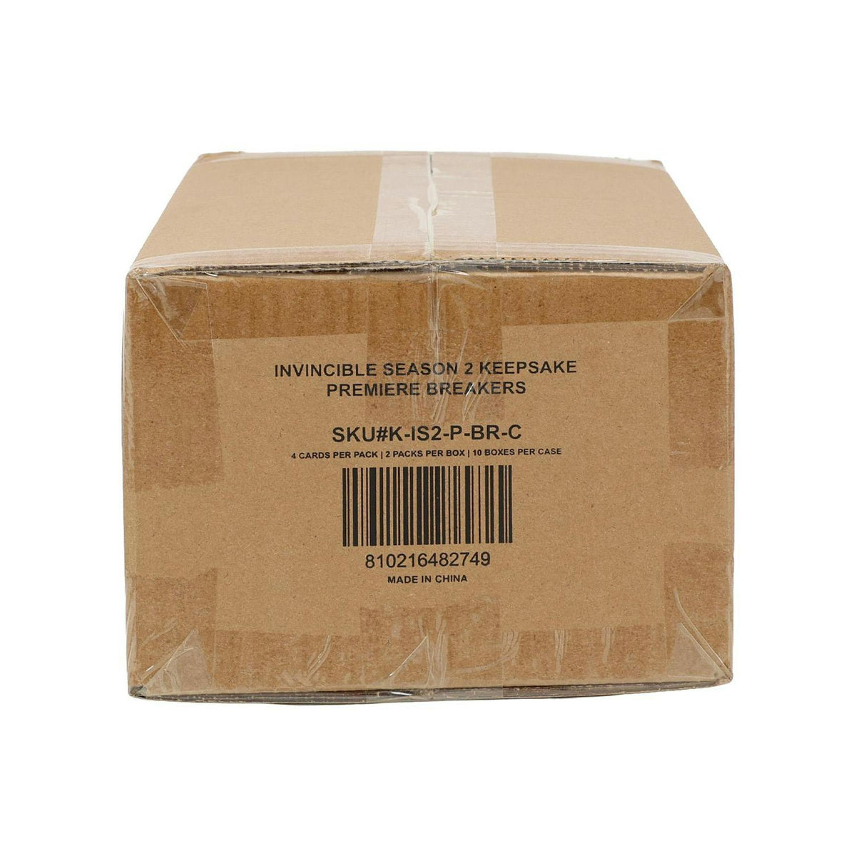 2026 Keepsake Invincible Season 2 Premiere Breaker Edition 10-Box Case