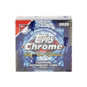 2025 Topps Chrome MLS Soccer Sapphire Edition 10-Box Case