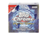 2025 Topps Chrome MLS Soccer Sapphire Edition Box