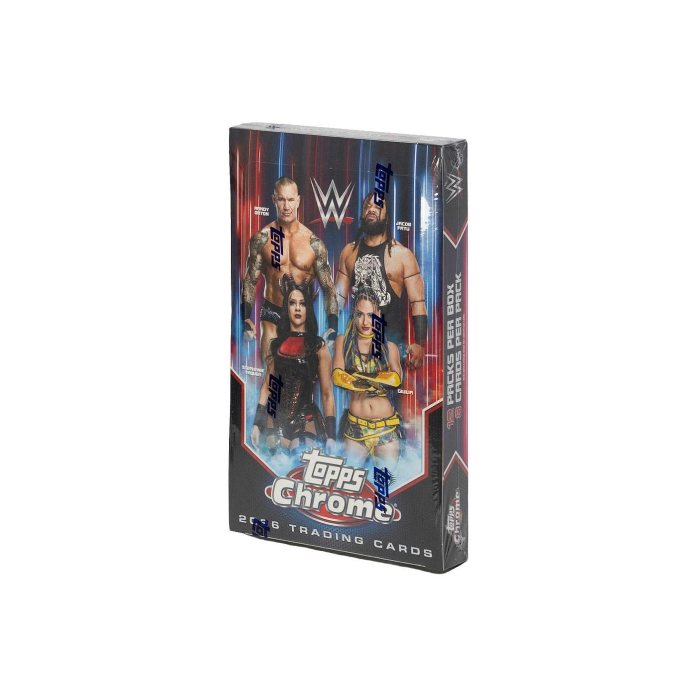 2026 Topps Chrome WWE Wrestling Hobby 12-Box Case