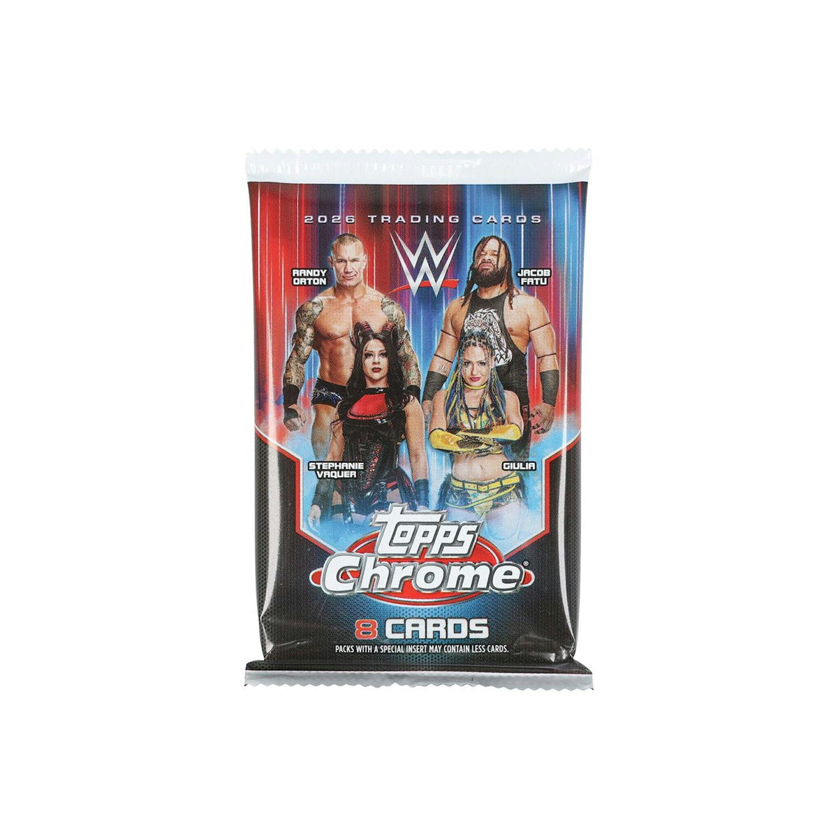 2026 Topps Chrome WWE Wrestling Mega Pack