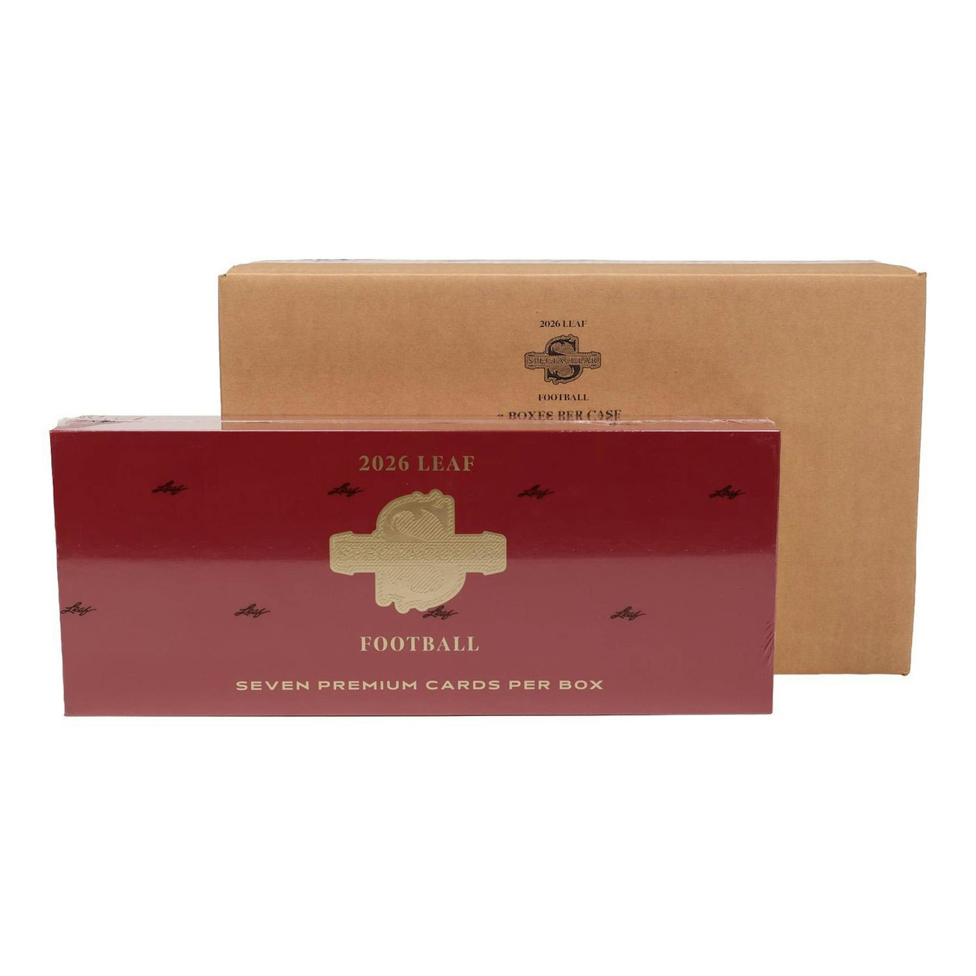 2026 Leaf Spectacular Football Hobby 3-Box Case