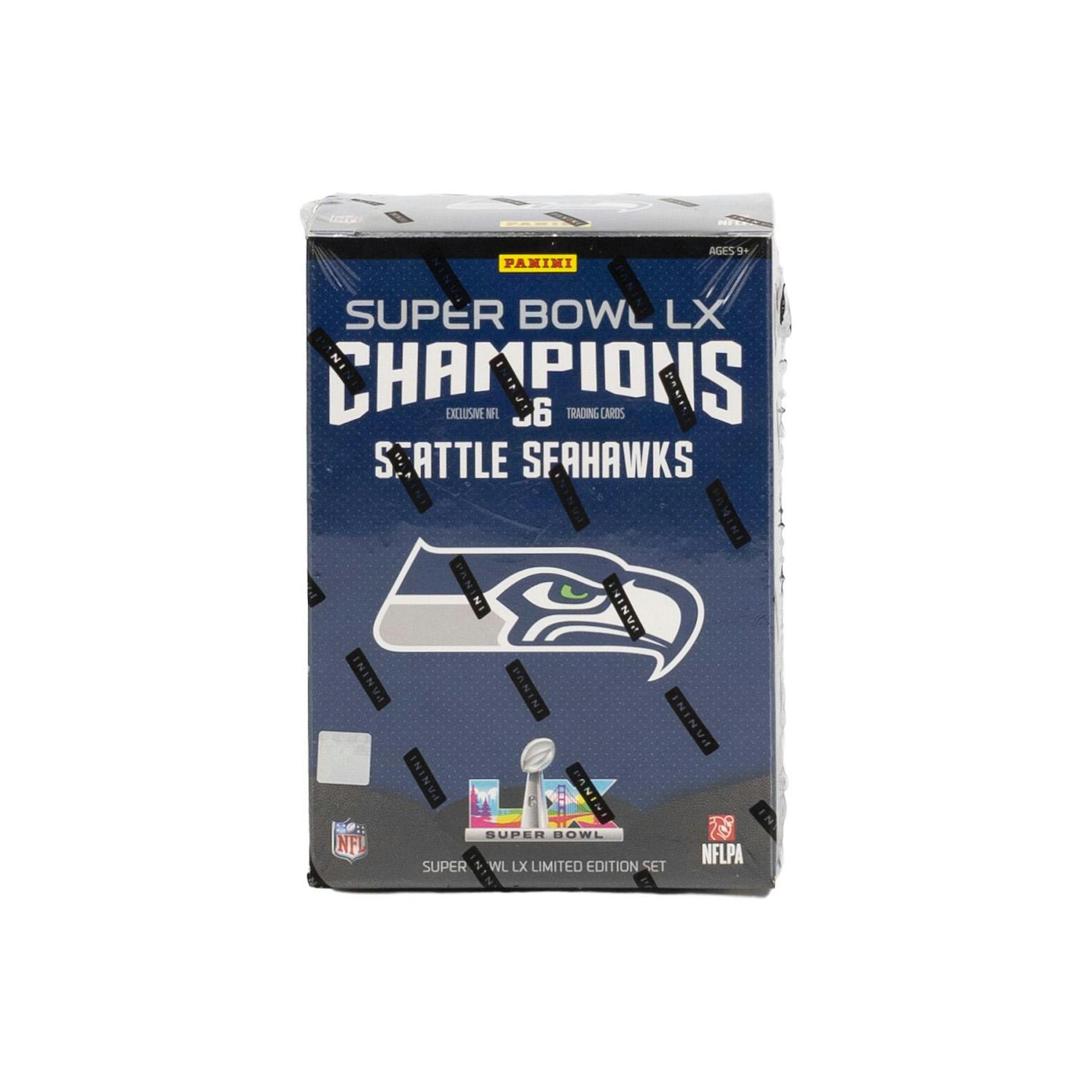 2025 Panini Seattle Seahawks Super Bowl LX Champions Set Box