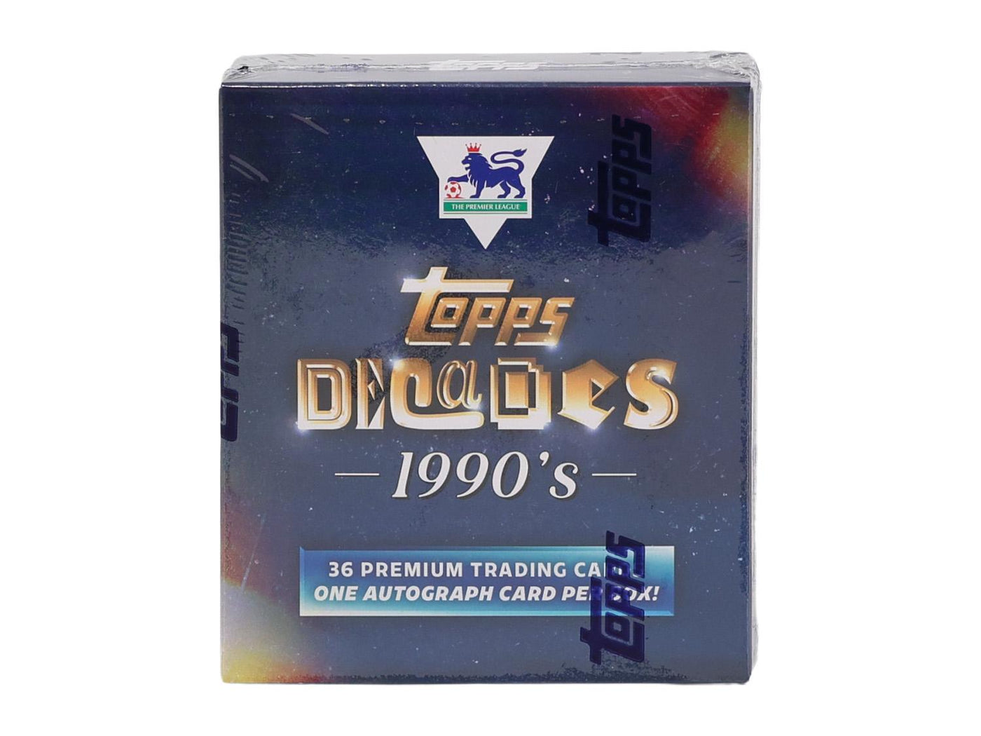 2025 Topps Decades 90's Premier League EPL Soccer Hobby Box