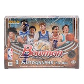 2025/26 Bowman Basketball Delight Box