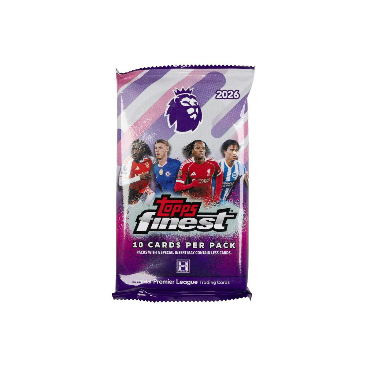 2026 Topps Finest Premier League EPL Soccer Hobby Pack