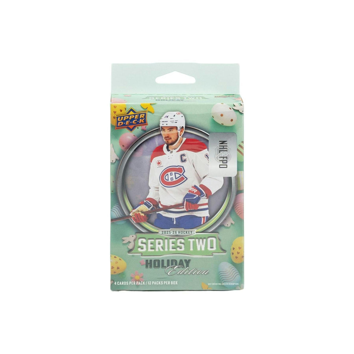 2025/26 Upper Deck Series 2 Hockey Holiday Hanger Box