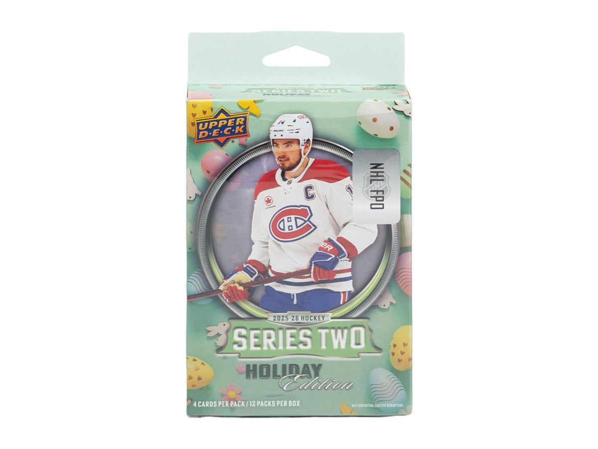2025/26 Upper Deck Series 2 Hockey Holiday Hanger Box