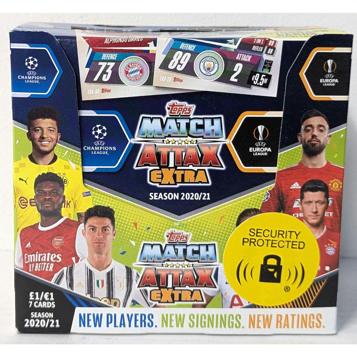 2020/21 Topps Match Attax Extra Soccer Hobby Box (Reed Buy)