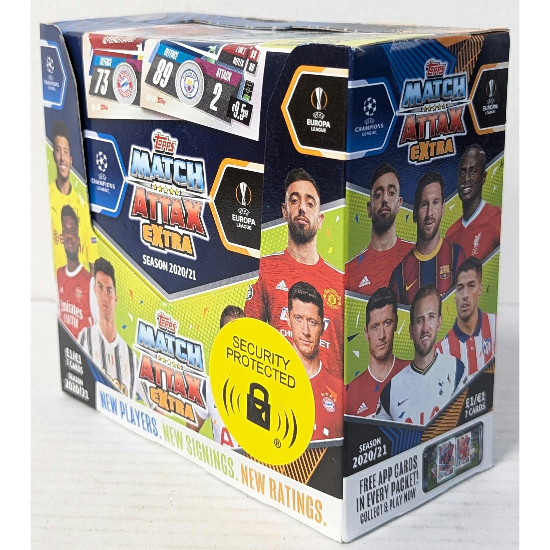 2020/21 Topps Match Attax Extra Soccer Hobby Box (Reed Buy)