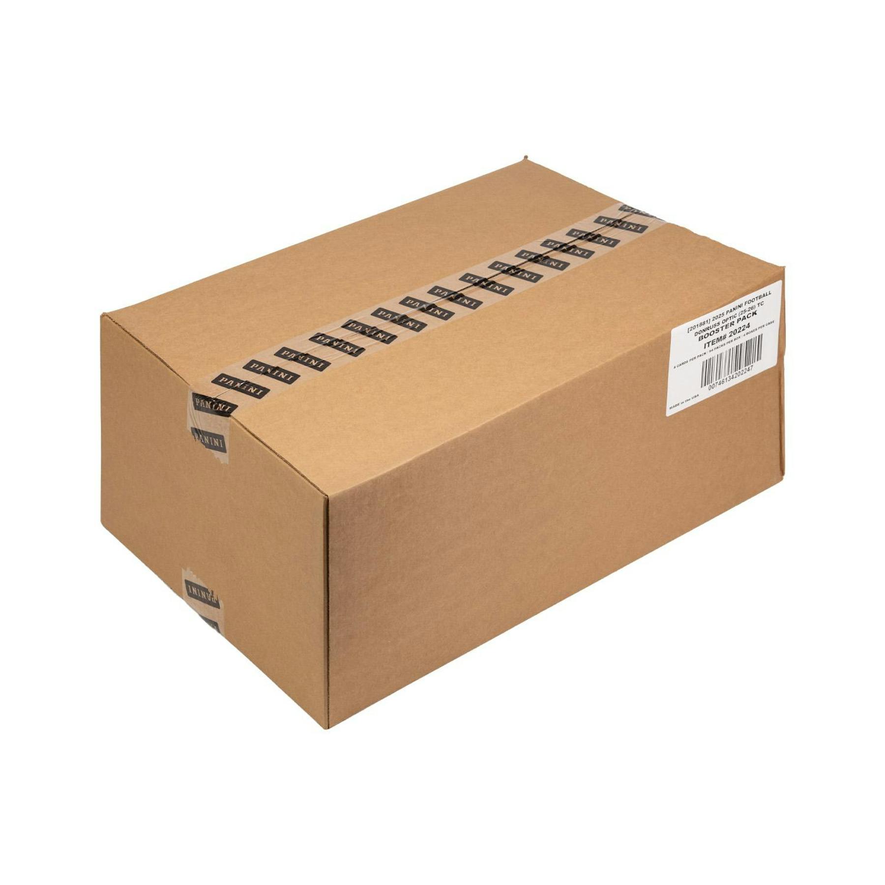 2025 Panini Donruss Optic Football Sleeved Pack 4-Box Case (376 Ct.)