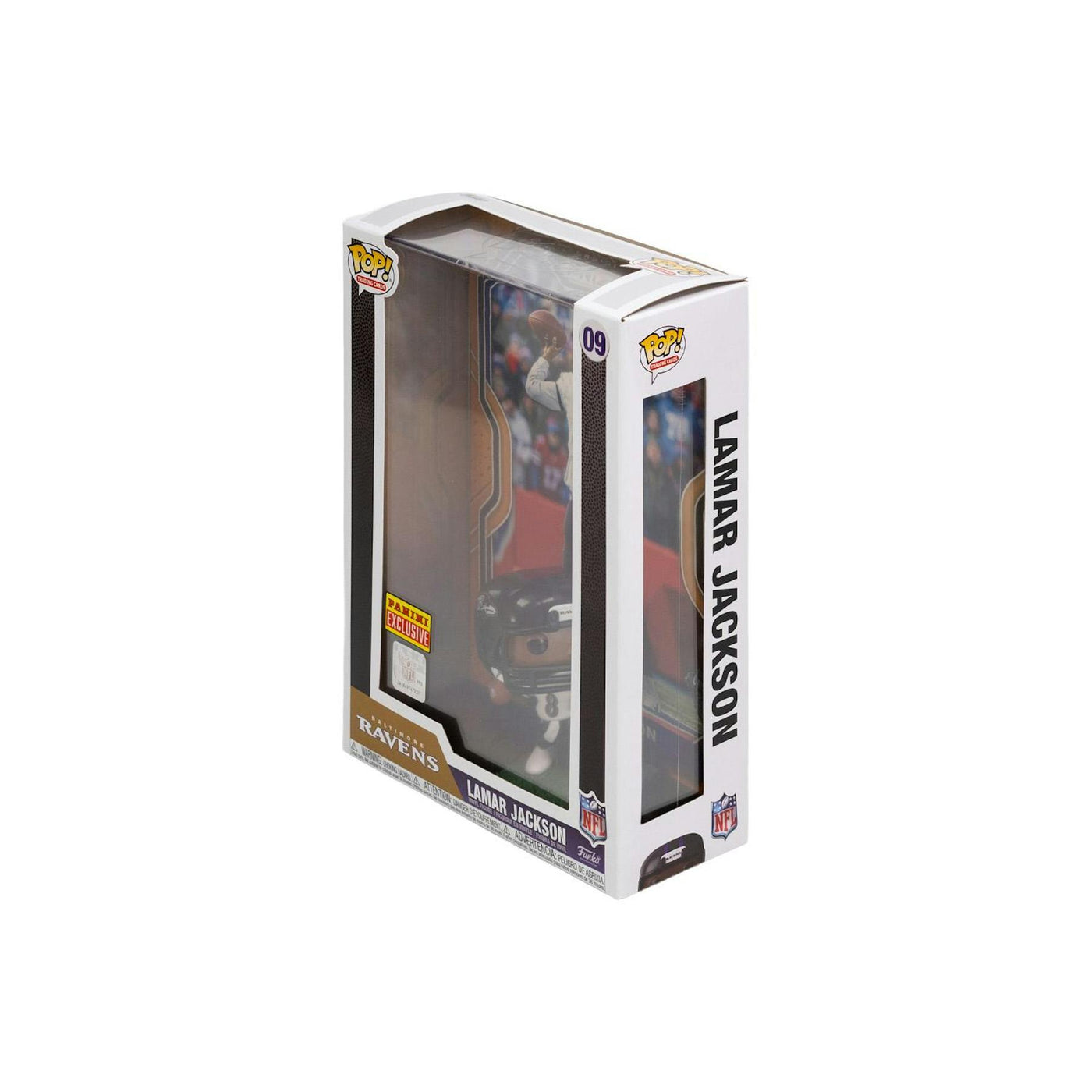 Lamar Jackson Panini Prizm Gold Funko Pop! Figure