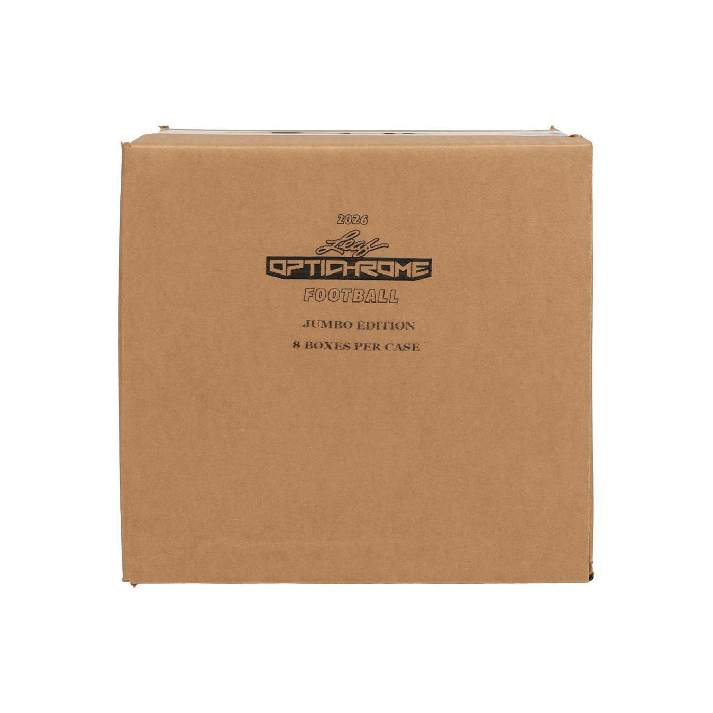 2026 Leaf Optichrome Football Hobby Jumbo 8-Box Case