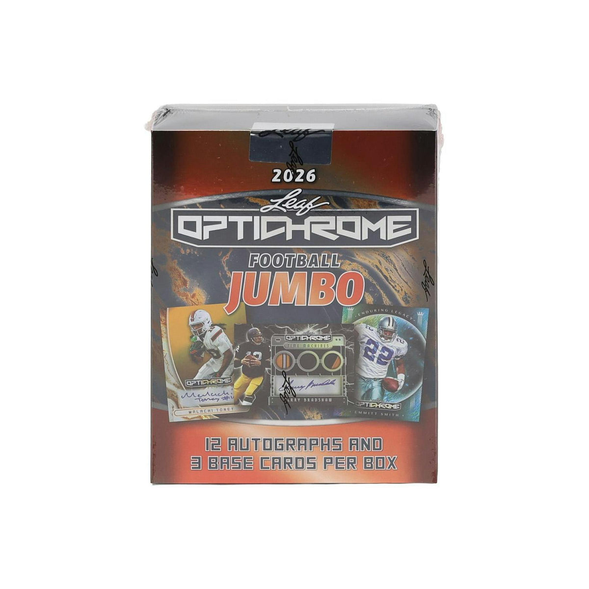 2026 Leaf Optichrome Football Hobby Jumbo Box