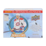 2025/26 Upper Deck Series 2 Hockey Mega Box (Rookie Class Bonus Pack!)