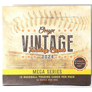 2024 Onyx Vintage Mega Series Baseball Hobby Box (Reed Buy)