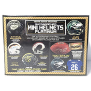 2023 TriStar Hidden Treasures Autographed Football Mini Helmet Platinum Edition Hobby Box (Reed Buy)