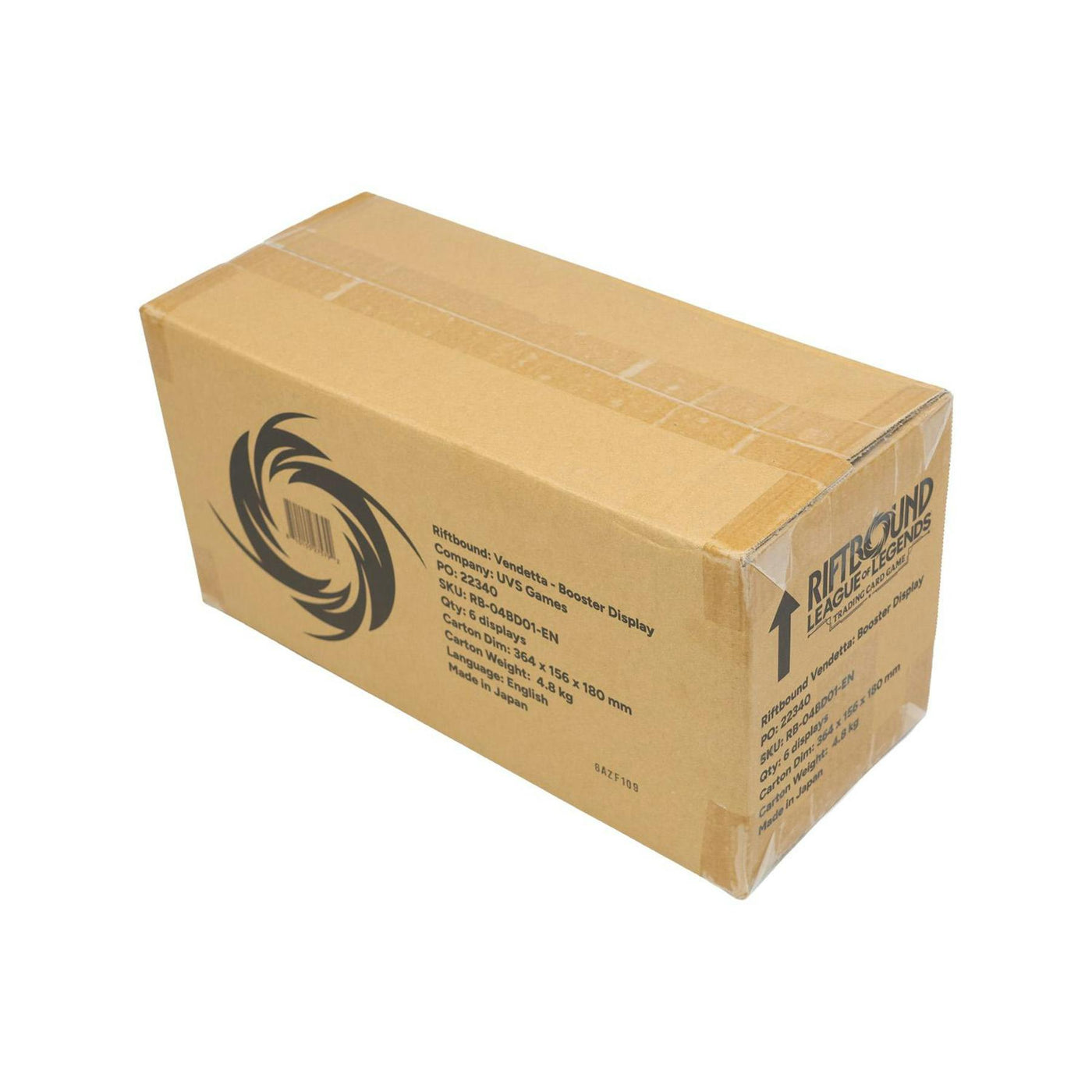Riftbound League of Legends Vendetta Booster 6-Box Case