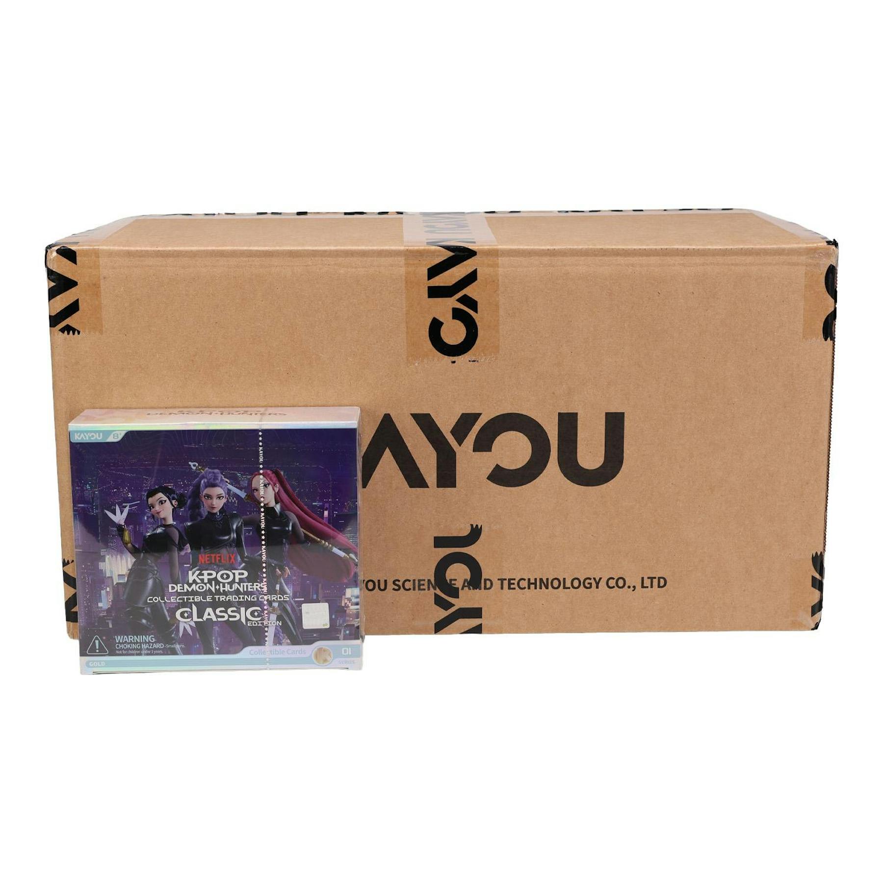Kayou KPop Demon Hunters Collectible Trading Cards Classic Hobby 24-Box Case