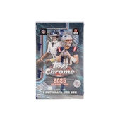2025 Topps Chrome Football Hobby Box
