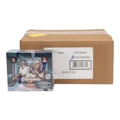 2025 Topps Chrome Football Hobby Jumbo 8-Box Case