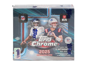 2025 Topps Chrome Football First Day Issue Hobby Box