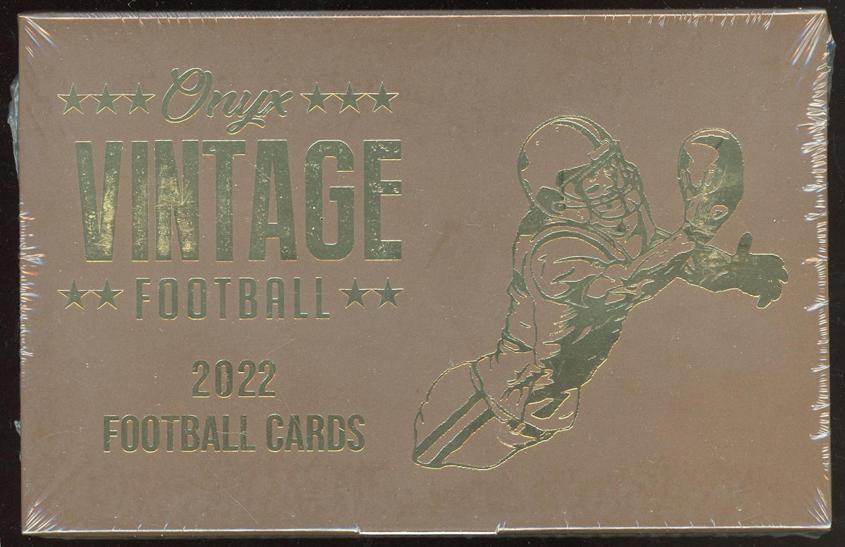 2022 Onyx Vintage Football Hobby Box (Reed Buy)