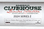 2024 Onyx Clubhouse Lumber Collection Game Used & Autographed Baseball Bat Series 2 (Reed Buy)