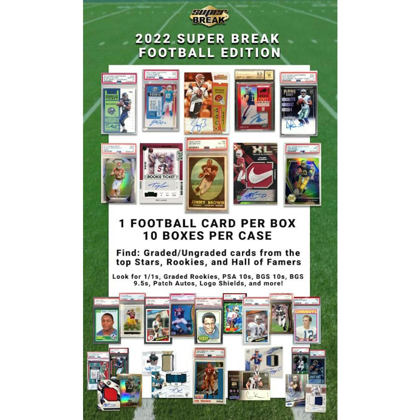 2022 Super Break Football Hobby Box (Reed Buy)