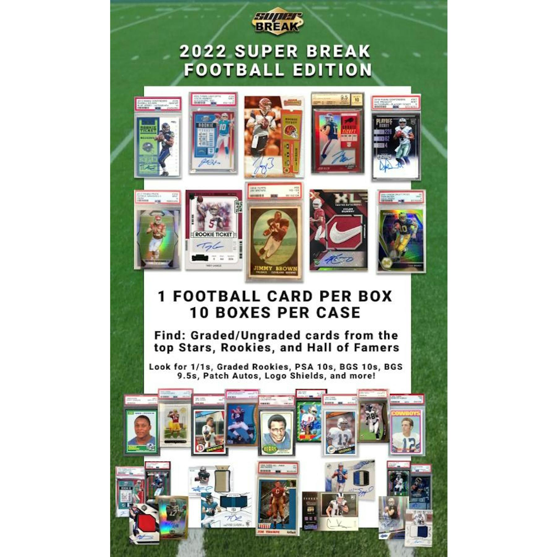 2022 Super Break Football Hobby Box (Reed Buy)