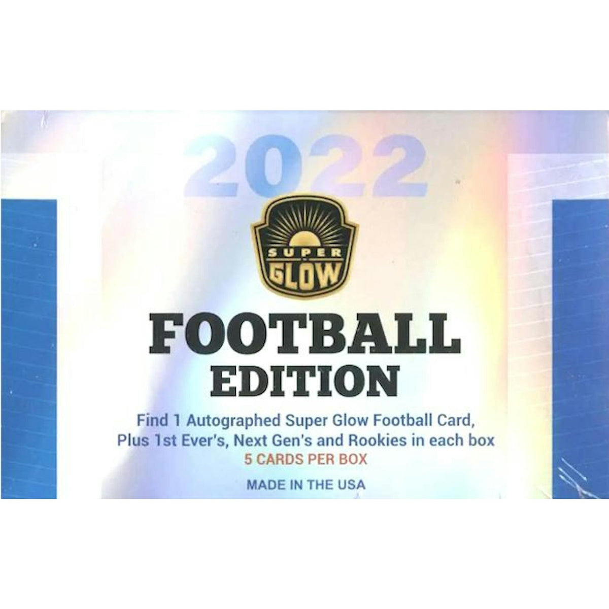 2022 Super Glow Football Edition Hobby Box (Reed Buy)