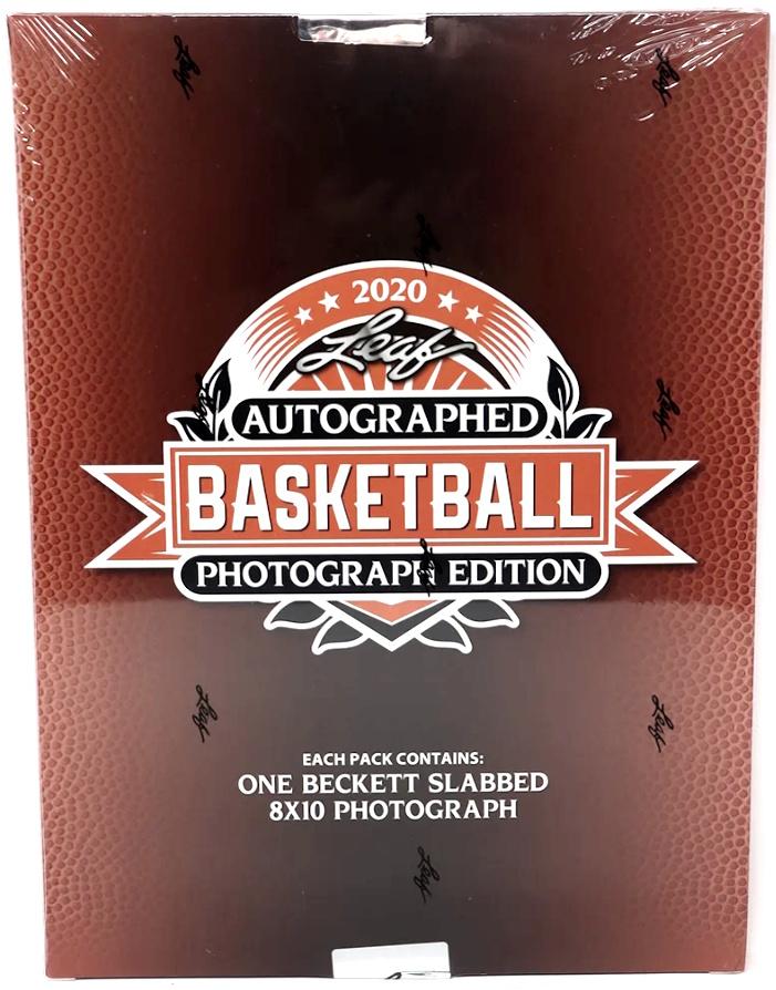 2020 Leaf Autographed Basketball Photo Edition Hobby Pack (Reed Buy)