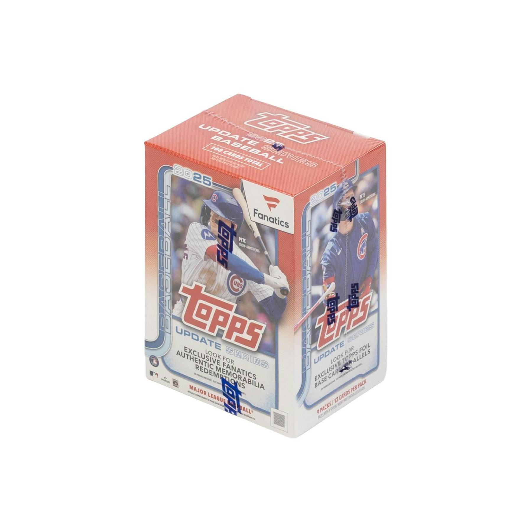2025 Topps Update Series Baseball Fanatics Blaster Box